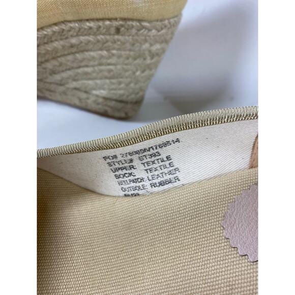 J. Crew Seville Wedge Espadrillo Ballet Wedge 9.5W NWT - Picture 5 of 10